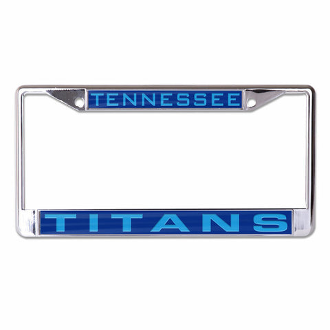 ~Tennessee Titans License Plate Frame - Inlaid - Special Order~ backorder