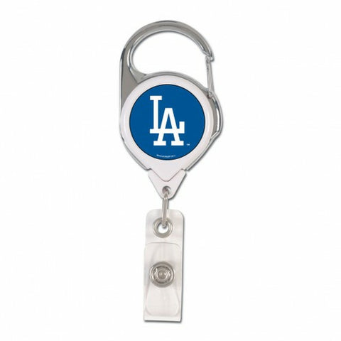 ~Los Angeles Dodgers Badge Holder Premium Retractable~ backorder