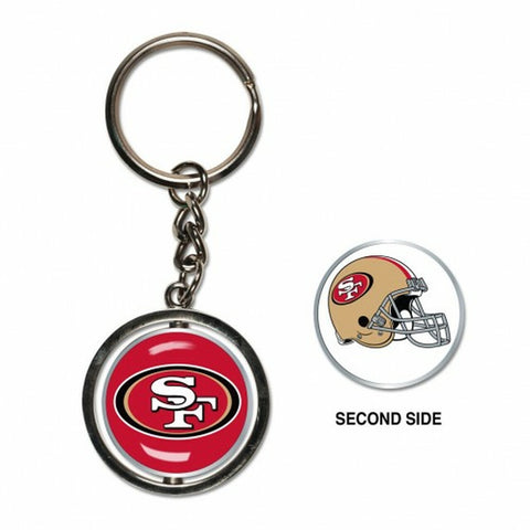 ~San Francisco 49ers Key Ring Spinner Style - Special Order~ backorder