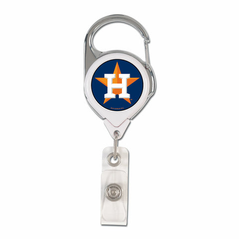 ~Houston Astros Badge Holder Premium Retractable~ backorder
