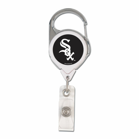 ~Chicago White Sox Badge Holder Premium Retractable - Special Order~ backorder