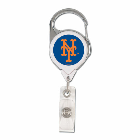 ~New York Mets Badge Holder Premium Retractable~ backorder
