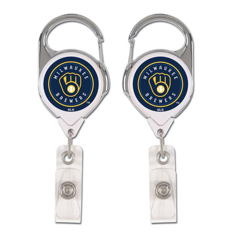 ~Milwaukee Brewers Badge Holder Premium Retractable~ backorder