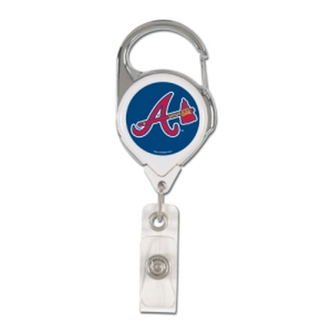~Atlanta Braves Retractable Premium Badge Holder~ backorder