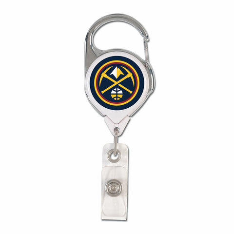 ~Denver Nuggets Badge Holder Premium Retractable - Special Order~ backorder
