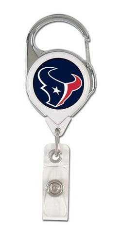 Houston Texans Retractable Premium Badge Holder