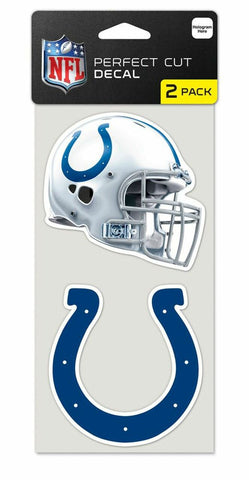 Indianapolis Colts Set of 2 Die Cut Decals