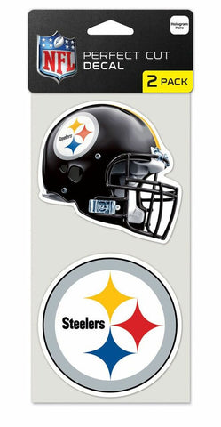 Pittsburgh Steelers Set of 2 Die Cut Decals