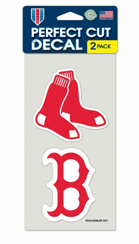 ~Boston Red Sox Set of 2 Die Cut Decals~ backorder
