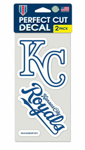 ~Kansas City Royals Set of 2 Die Cut Decals~ backorder