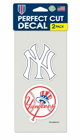 ~New York Yankees Set of 2 Die Cut Decals~ backorder