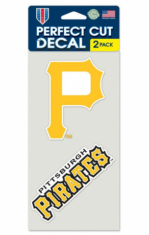 ~Pittsburgh Pirates Set of 2 Die Cut Decals - Special Order~ backorder