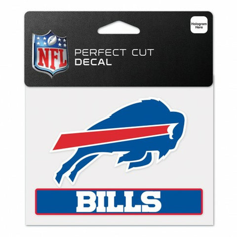 Buffalo Bills Decal 4.5x5.75 Perfect Cut Color