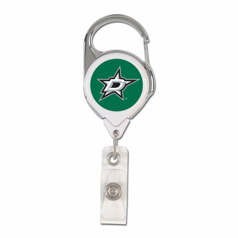 ~Dallas Stars Badge Holder Premium Retractable - Special Order~ backorder