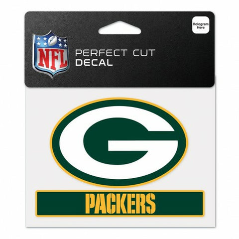~Green Bay Packers Decal 4.5x5.75 Perfect Cut Color~ backorder
