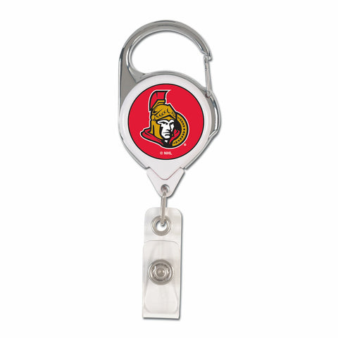 ~Ottawa Senators Badge Holder Premium Retractable - Special Order~ backorder