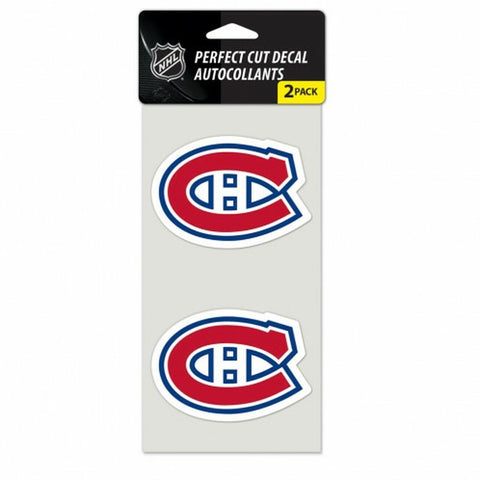 ~Montreal Canadiens Set of 2 Die Cut Decals - Special Order~ backorder