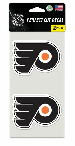 Philadelphia Flyers Set of 2 Die Cut Decals