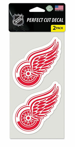 ~Detroit Red Wings Set of 2 Die Cut Decals - Special Order~ backorder