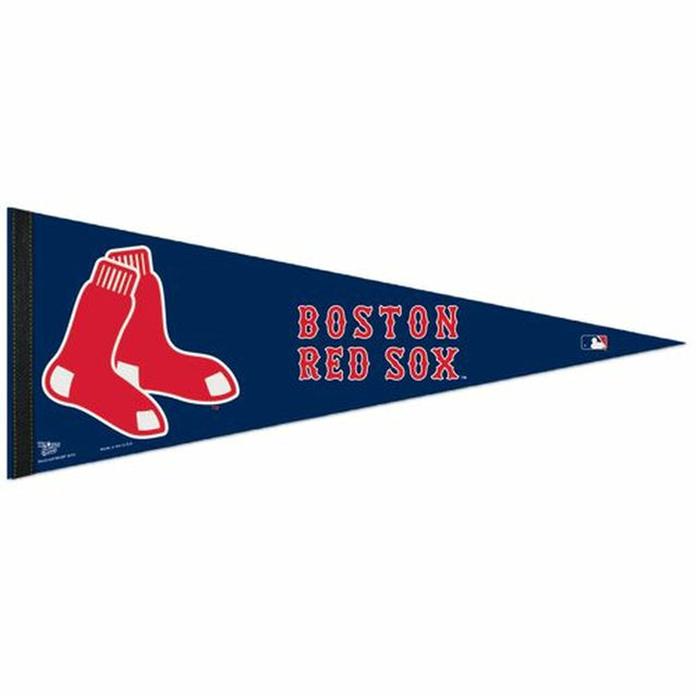 Banderín de los Boston Red Sox de 12 x 30 cm, estilo clásico