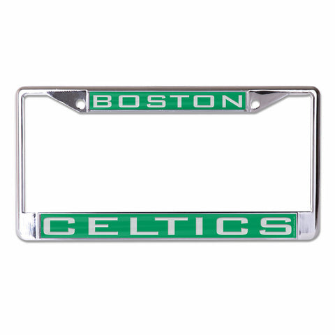 ~Boston Celtics License Plate Frame - Inlaid - Special Order~ backorder