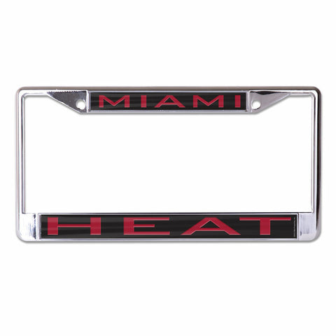 ~Miami Heat License Plate Frame - Inlaid - Special Order~ backorder
