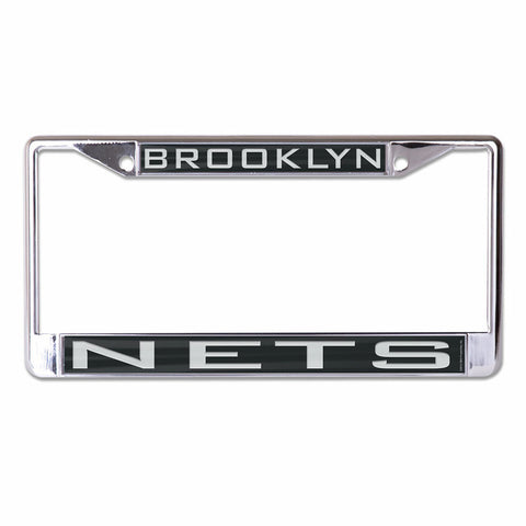 ~Brooklyn Nets License Plate Frame - Inlaid - Special Order~ backorder
