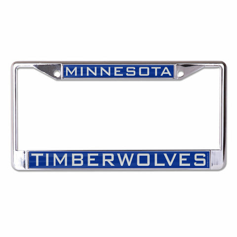 ~Minnesota Timberwolves License Plate Frame - Inlaid - Special Order~ backorder
