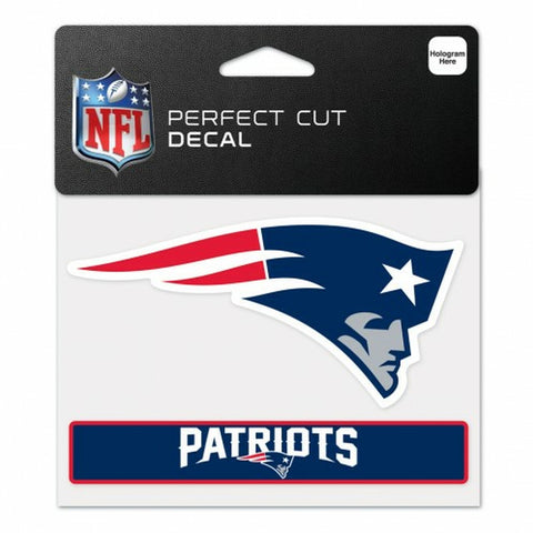 ~New England Patriots Decal 4.5x5.75 Perfect Cut Color~ backorder