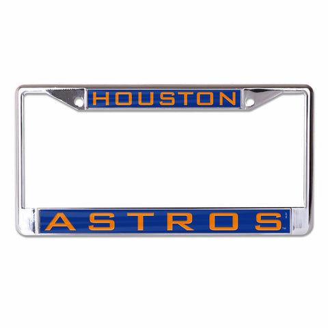 ~Houston Astros License Plate Frame - Inlaid - Special Order~ backorder