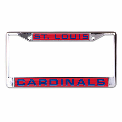 ~St. Louis Cardinals License Plate Frame - Inlaid - Special Order~ backorder