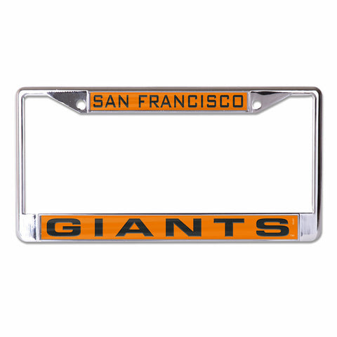 ~San Francisco Giants License Plate Frame - Inlaid - Special Order~ backorder