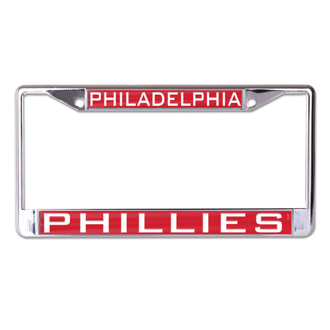~Philadelphia Phillies License Plate Frame - Inlaid - Special Order~ backorder