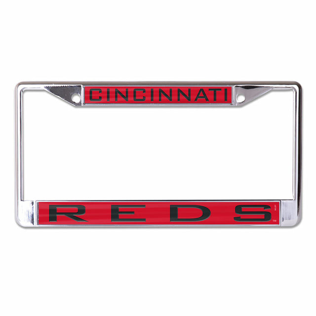 Cincinnati Reds License Plate Frame - Inlaid