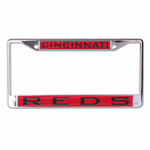 ~Cincinnati Reds License Plate Frame - Inlaid - Special Order~ backorder
