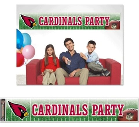 ~Arizona Cardinals Banner 12x65 Party Style CO~ backorder