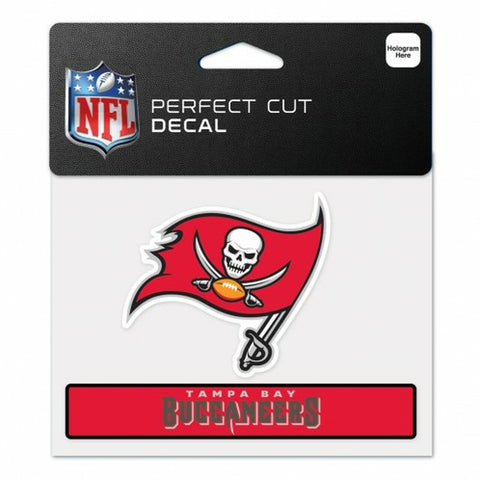 Tampa Bay Buccaneers Decal 4.5x5.75 Perfect Cut Color - Special Order