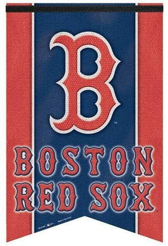 Boston Red Sox Banner 17x26 Pennant Style Premium Felt
