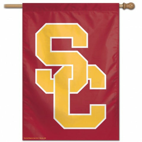 ~USC Trojans Banner 28x40 Vertical - Special Order~ backorder
