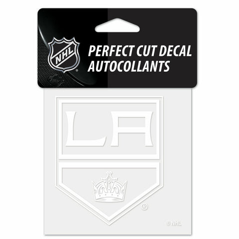 ~Los Angeles Kings Decal 4x4 Perfect Cut White~ backorder