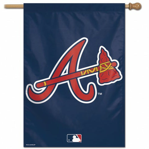 ~Atlanta Braves Banner 28x40 Vertical - Special Order~ backorder