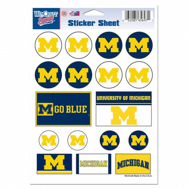 Michigan Wolverines Decal 5x7 Vinyl Sticker