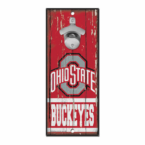 ~Ohio State Buckeyes Sign Wood 5x11 Bottle Opener~ backorder