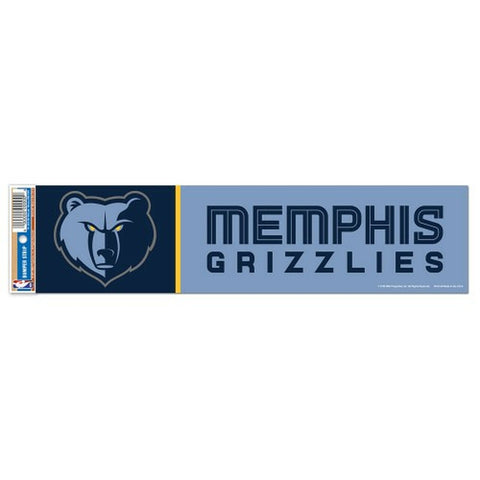 ~Memphis Grizzlies Decal 3x12 Bumper Strip Style - Special Order~ backorder