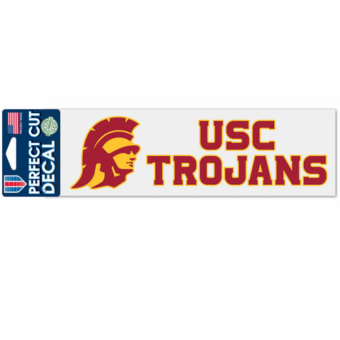 USC Trojans Decal 3x10 Perfect Cut Color - Special Order