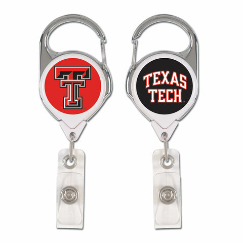 ~Texas Tech Red Raiders Badge Holder Premium Retractable - Special Order~ backorder