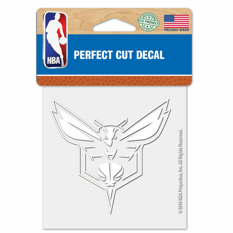 ~Charlotte Hornets Decal 4x4 Perfect Cut White - Special Order~ backorder