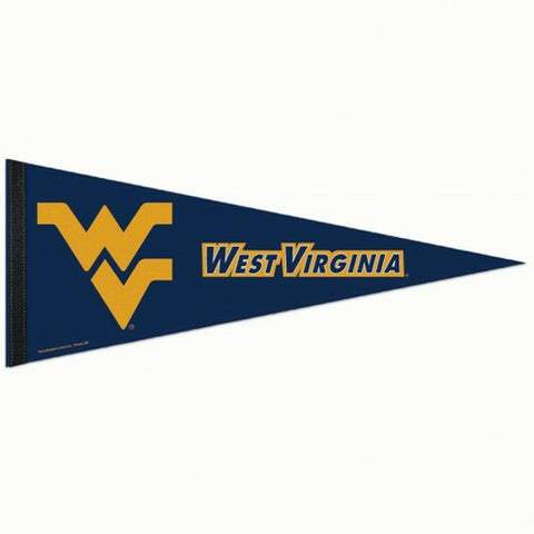 ~West Virginia Mountaineers Pennant 12x30 Premium Style - Special Order~ backorder