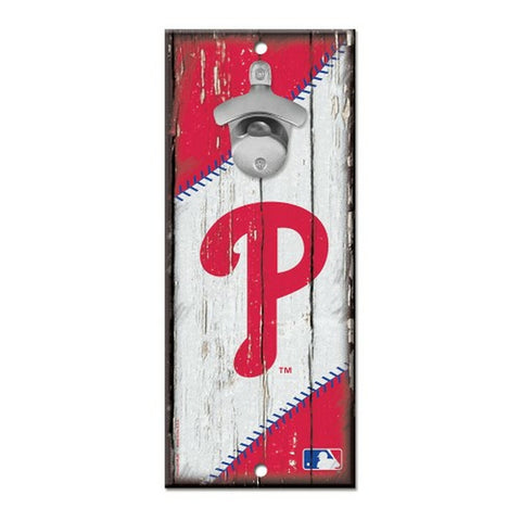 ~Philadelphia Phillies Sign Wood 5x11 Bottle Opener~ backorder