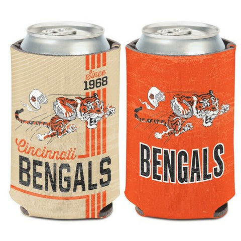 Cincinnati Bengals Can Cooler Vintage Design Special Order